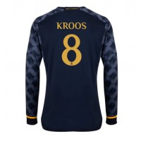 Real Madrid Toni Kroos #8 Bortedrakt 2023-24 Langermet